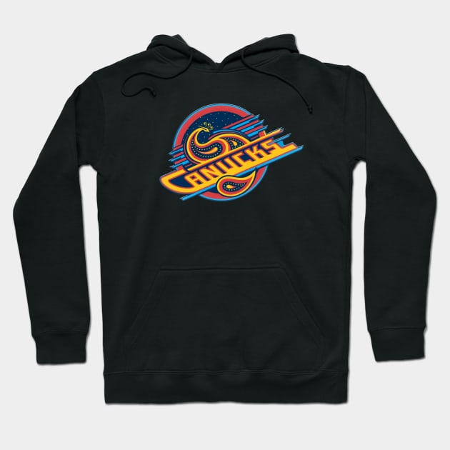Vintage canucks hot sale hoodie